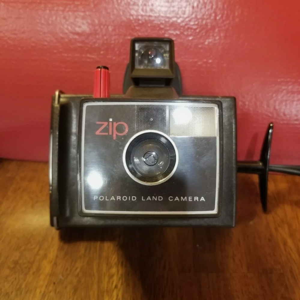 Polaroid Zip Land Camera in Original Box Manual Clean Untested